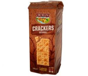 Креккер Tre Mulini CRACKERS INTEGRALI 500гр.